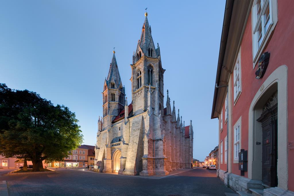 Отель Brauhaus Zum Loewen Мюльхаузен Экстерьер фото